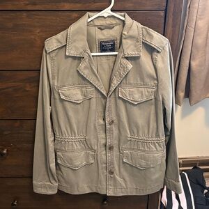 Abercrombie and Fitch Women’s Khaki Jacket